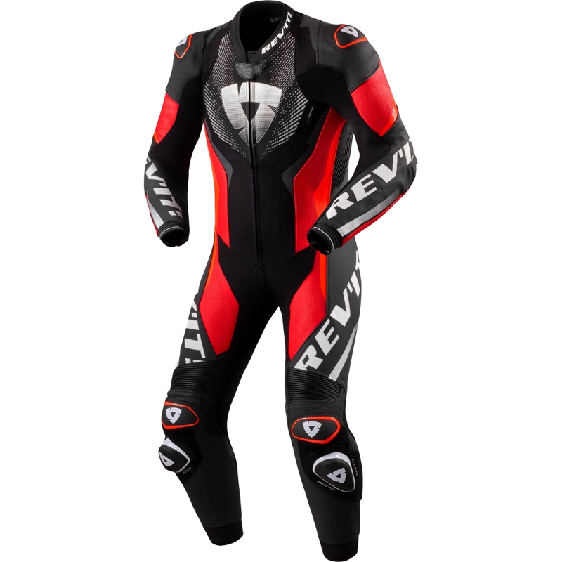 Revit One Piece Hyperspeed 3 motoros overál fekete-fluo piros