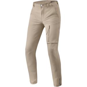 Revit Chino Terry Skinny Extra Rövidített Motoros Nadrág Homokszínű