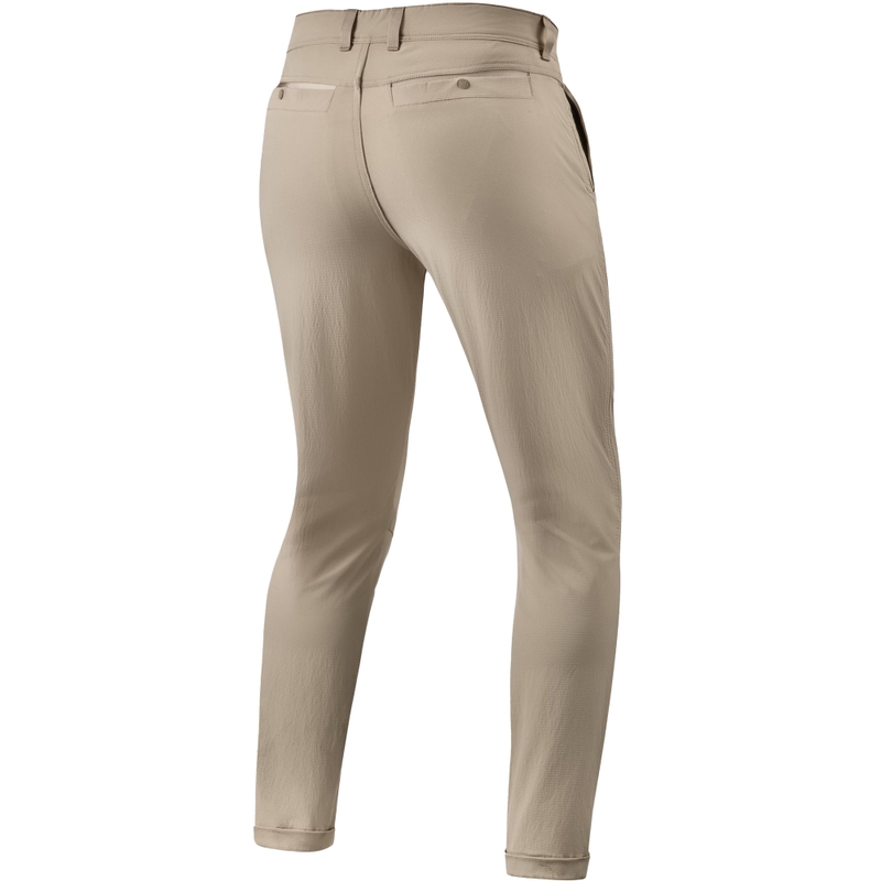 Revit Chino Terry Skinny Extra Rövidített Motoros Nadrág Homokszínű
