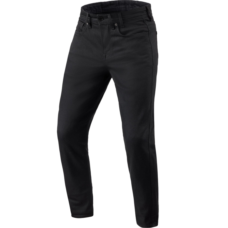 Revit Keegan Tapered extra rövidített motoros farmer fekete