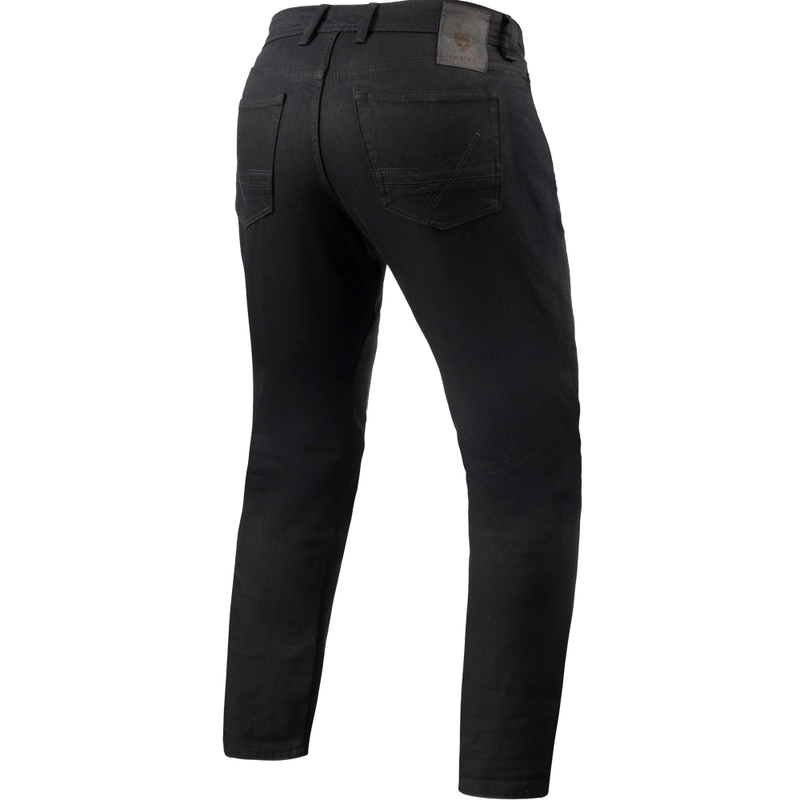 Revit Keegan Tapered extra rövidített motoros farmer fekete