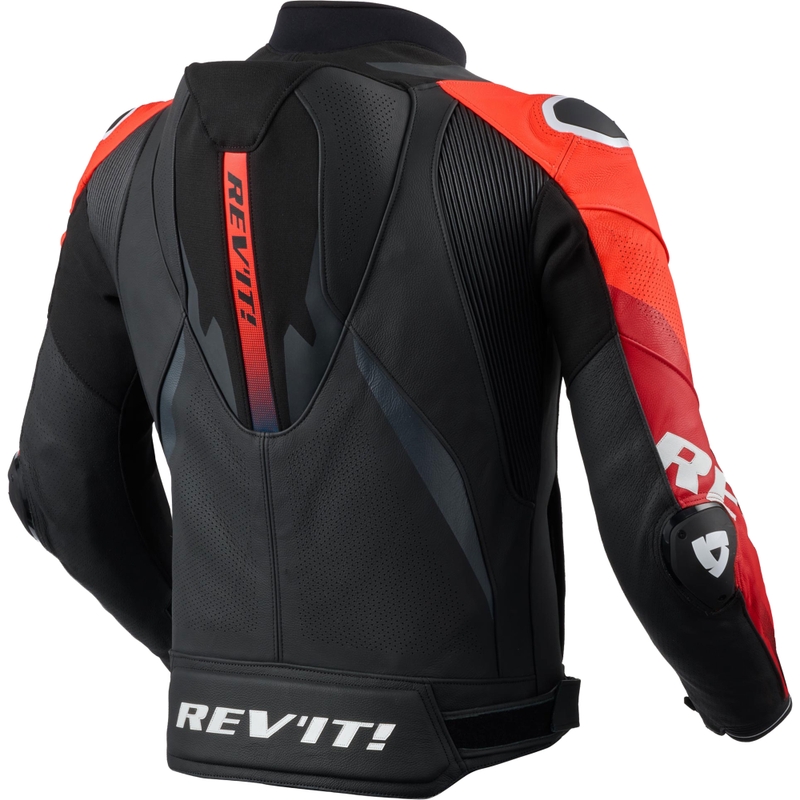 Revit Hyperspeed 3 PRO motoros bőrkabát fekete-piros