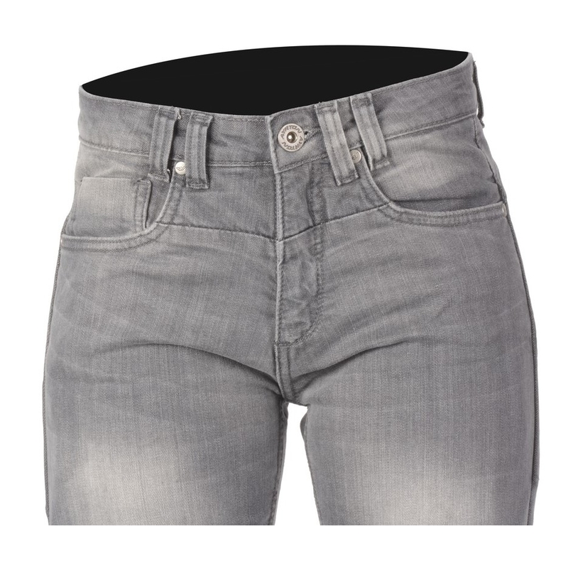 Női motoros farmer Ayrton Modus szürke