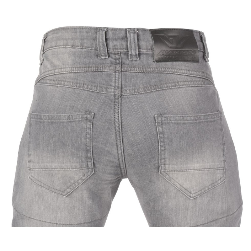 Női motoros farmer Ayrton Modus szürke