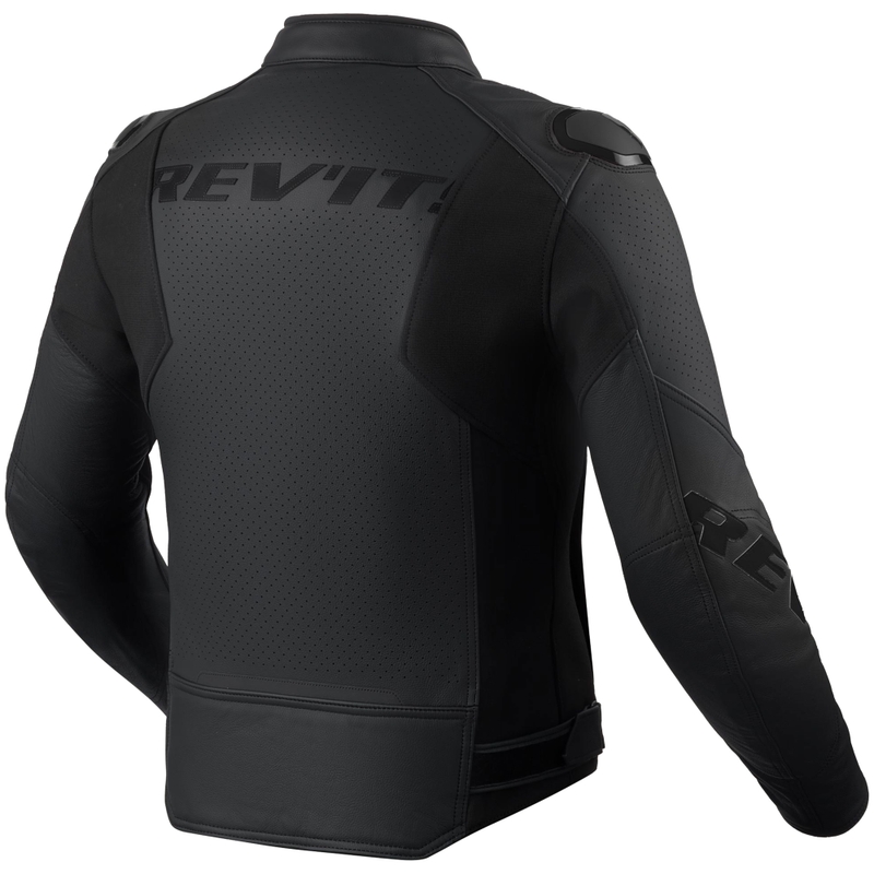 Revit Quadratic motoros bőrkabát fekete