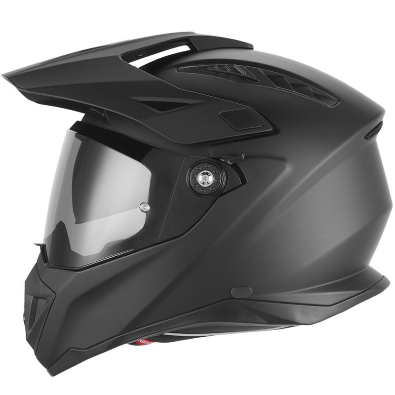 NOX N350 enduro motoros bukósisak matt fekete
