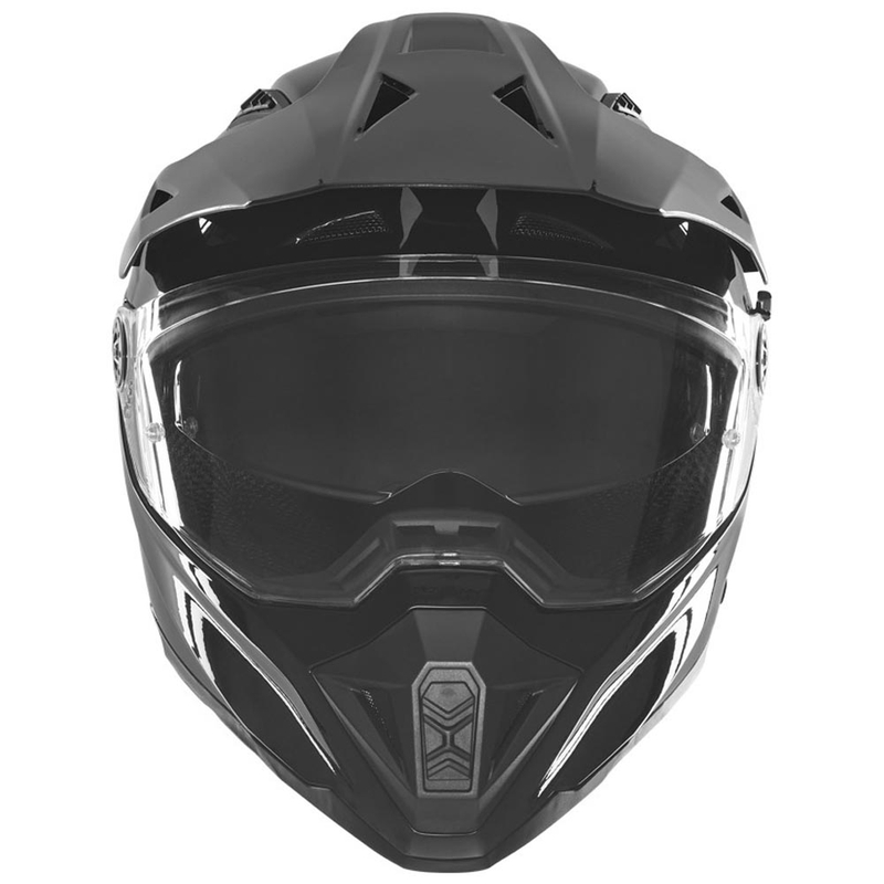 NOX N350 enduro motoros bukósisak fekete
