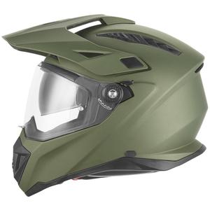 NOX N350 enduro motoros bukósisak khaki zöld