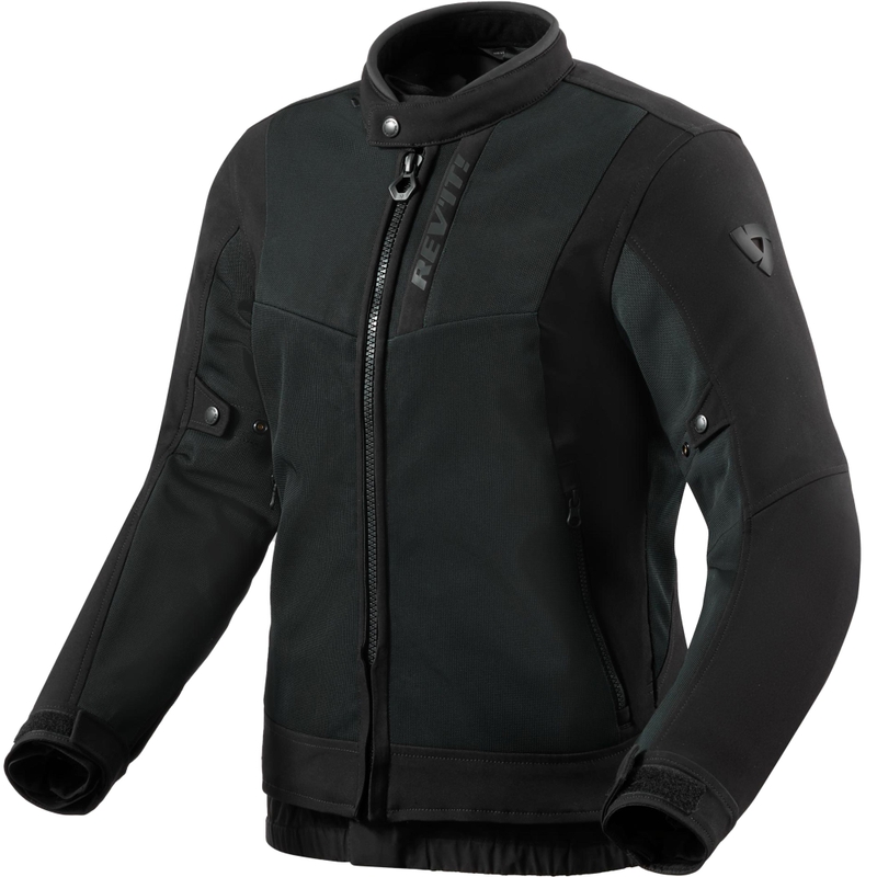Revit Highcrest női motoros kabát fekete