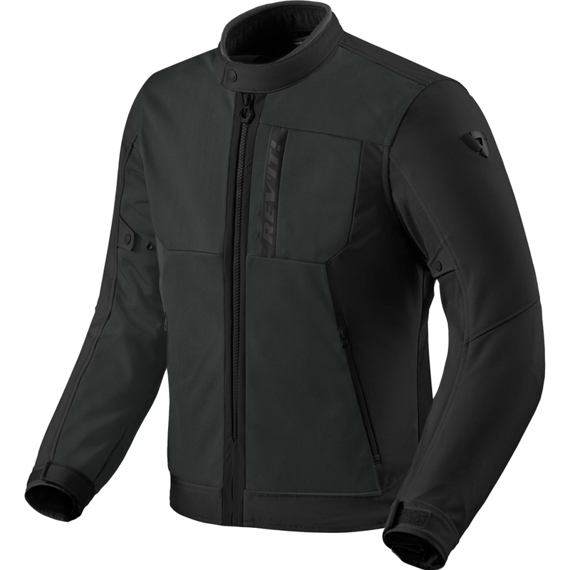 Revit Highcrest motoros kabát fekete