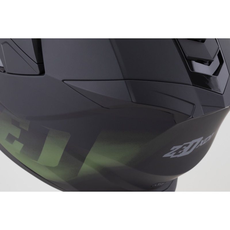 ZED XD1 enduro motoros bukósisak matt fekete-sötétzöld