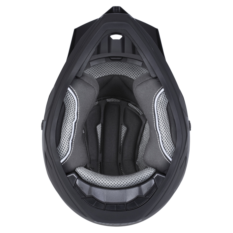 Cassida Cross Cup 2 Crew Junior gyerek motokrossz bukósisak matt fekete-fluo rózsaszín