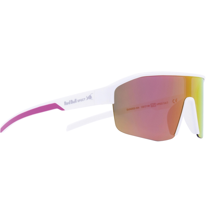 Red Bull Spect Dundee napszemüveg fehér, piros-sárga lencsével
