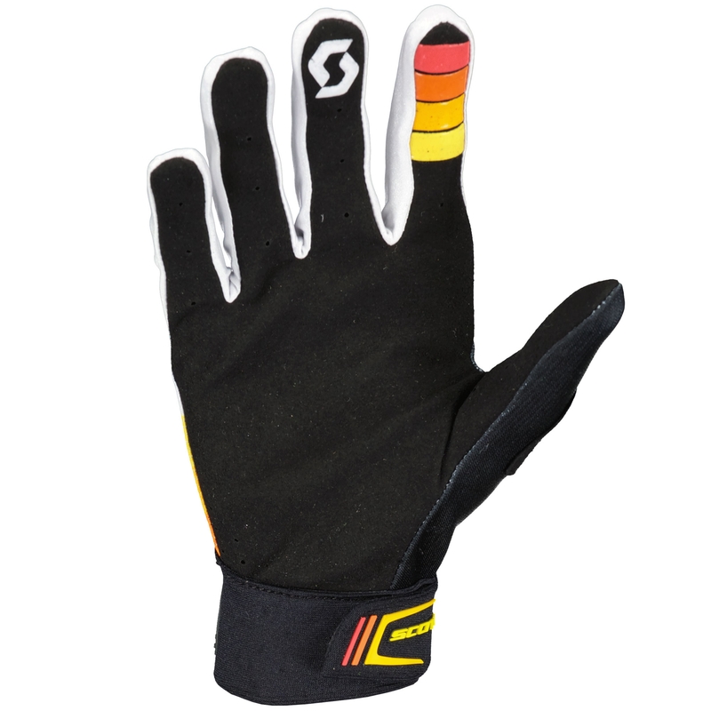 SCOTT 450 PROSPECT motokrossz kesztyű narancssárga-sárga