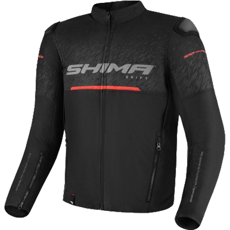 Shima Drift motoros kabát fekete