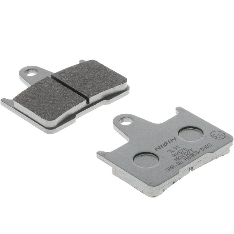 NISSIN fékbetét félmetál keverék 60x57x8.2mm 2 darab