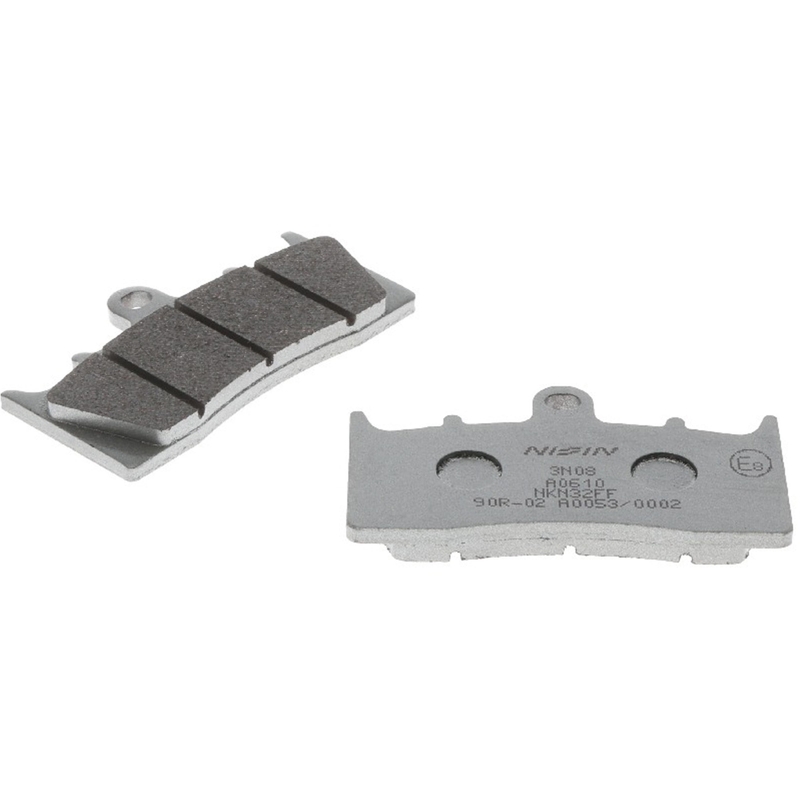 NISSIN fékbetét félmetál keverék 81x46x8mm 2 darab