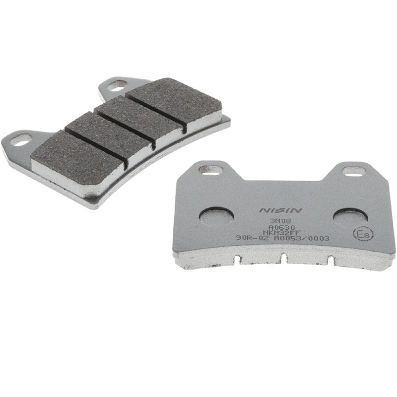 NISSIN fékbetét félmetál keverék 76x55.5x9mm 2 darab