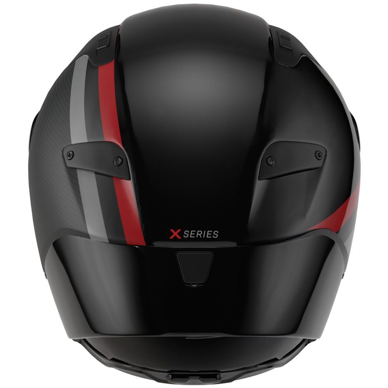 Nolan X-804 RS Ultra Carbon Gemini 364 zárt motoros bukósisak fényes szürke-fekete-piros-antracit