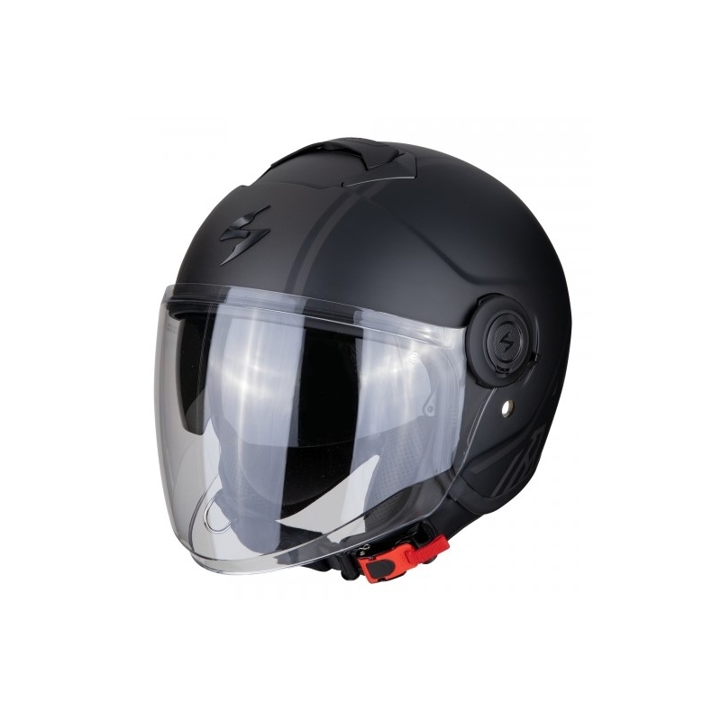 Scorpion EXO-CITY Avenue nyitott motoros sisak fekete-ezüst