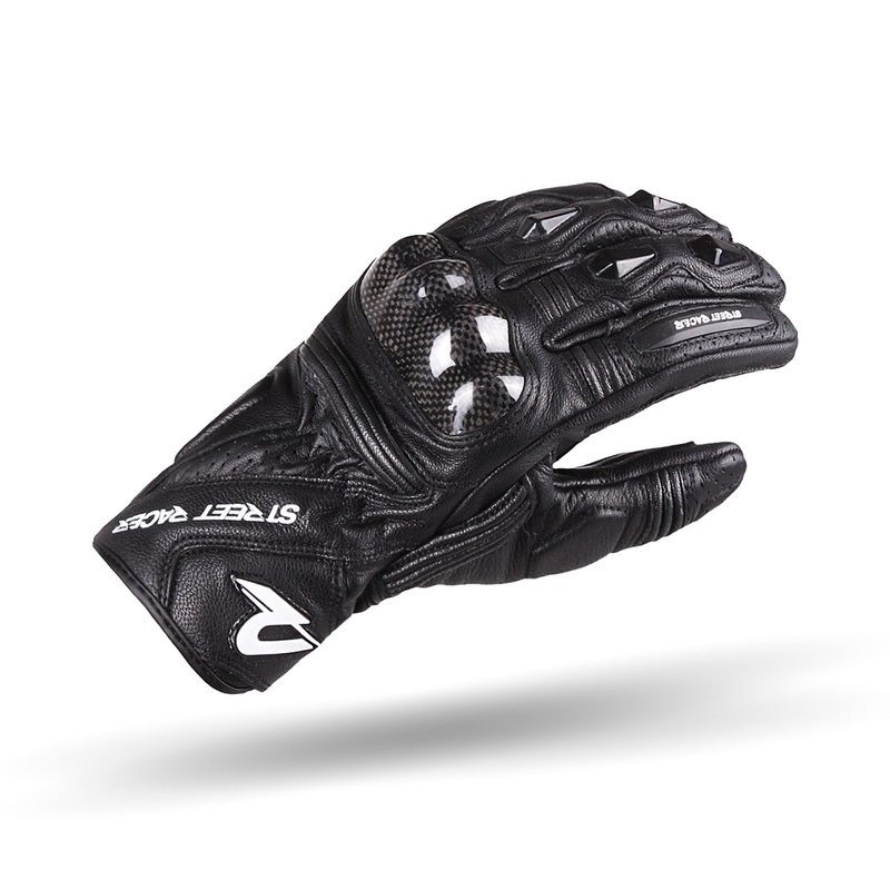 Motoros kesztyű Street Racer XTR fekete kiárusítás