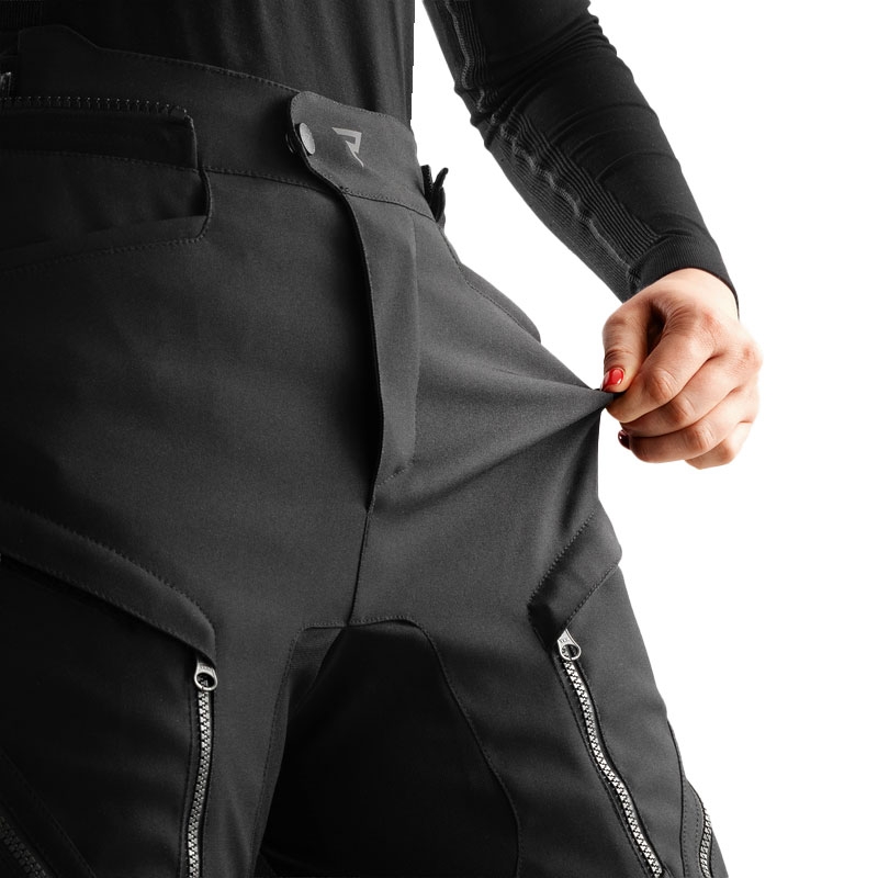 Rebelhorn Hardy 3.0 női hosszabbított motoros nadrág fekete