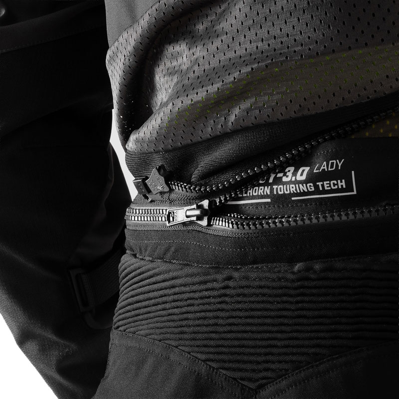 Rebelhorn Hardy 3.0 női hosszabbított motoros nadrág fekete