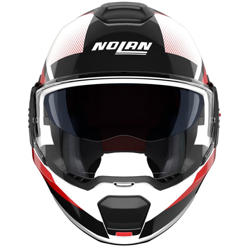 Nolan N120-1 Ciclone 363 felnyitható motoros bukósisak fehér-fekete-piros