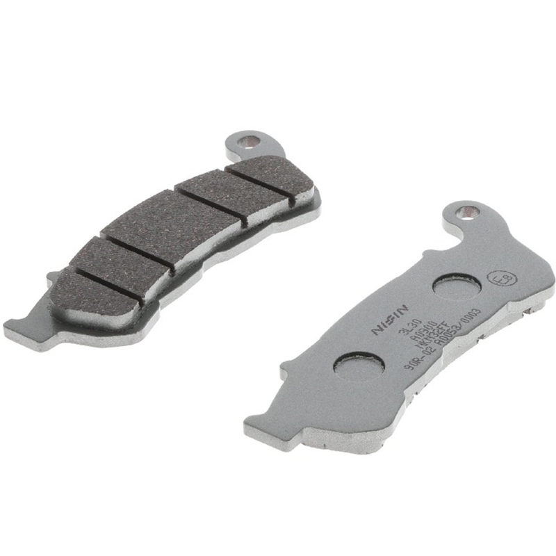 NISSIN fékbetét félmetál keverék 118x45.2x9.1mm 2 darab
