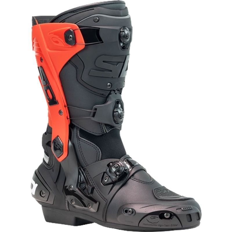 SiDi Rex motoros csizma fekete-piros