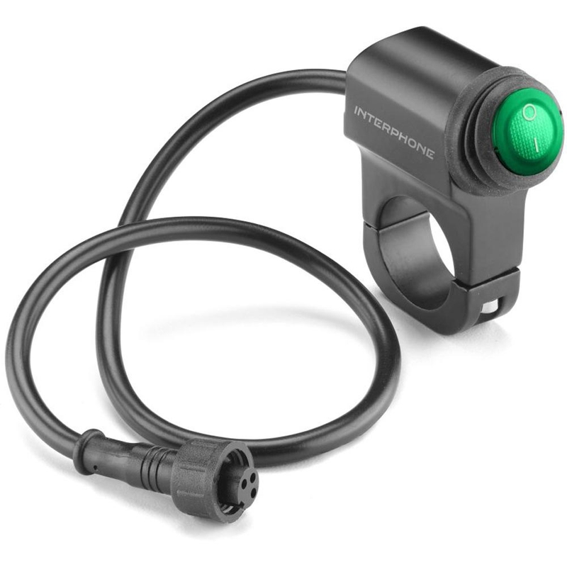 Interphone LED világítás kapcsoló fekete