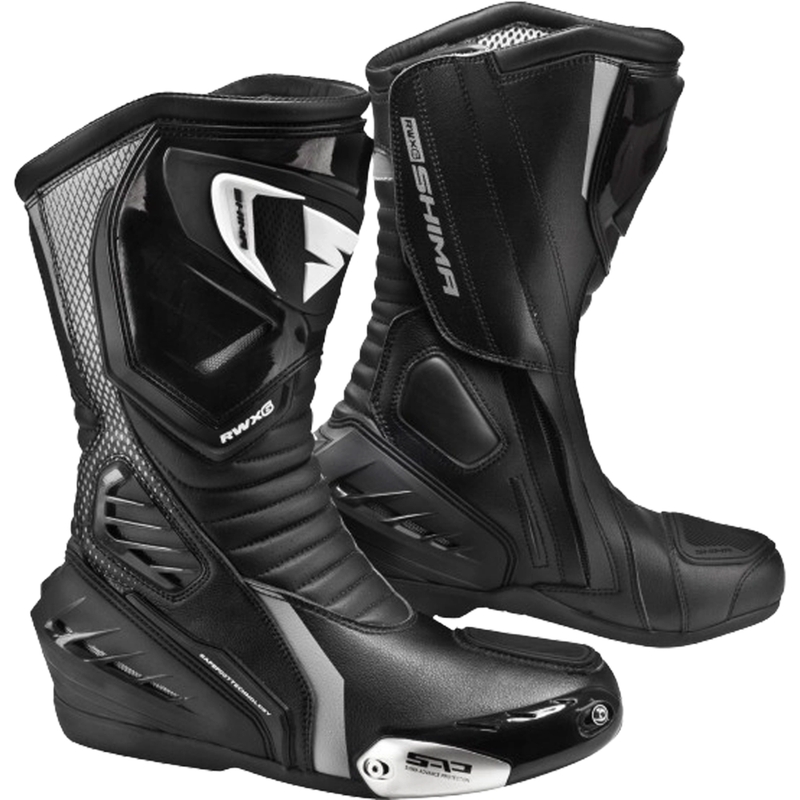 Női Shima RWX-6 motoros csizma fekete