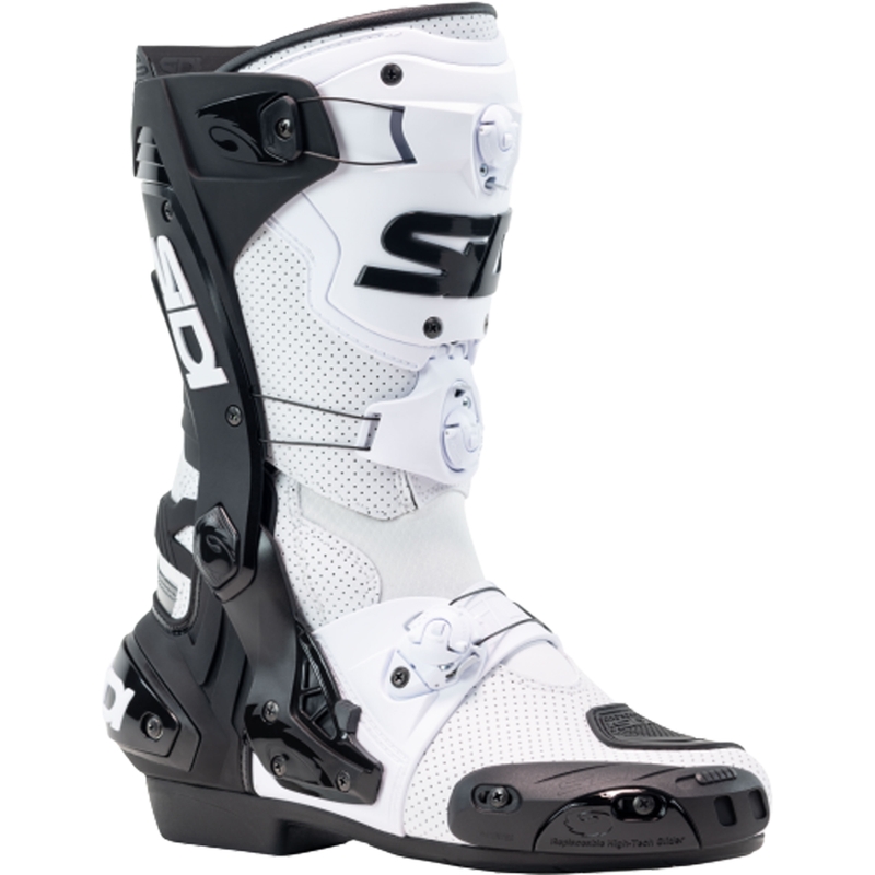 SIDI REX AIR motoros csizma fekete-fehér