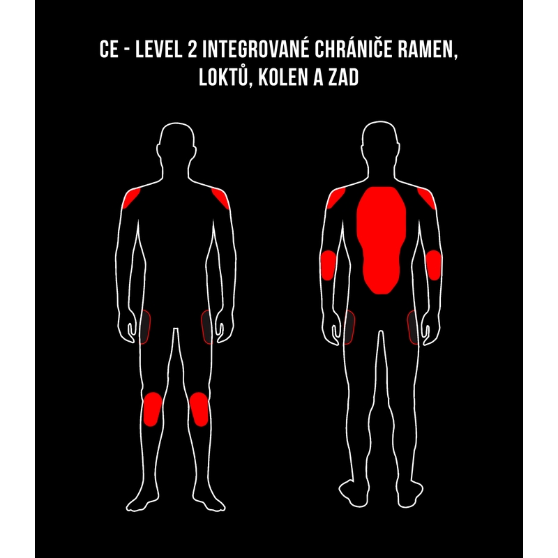 Férfi overál Street Racer Pattern fekete-szürke kiárusítás