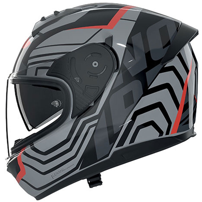 Nolan N60-6 Eclettico 351 zárt motoros bukósisak szürke-fekete-piros