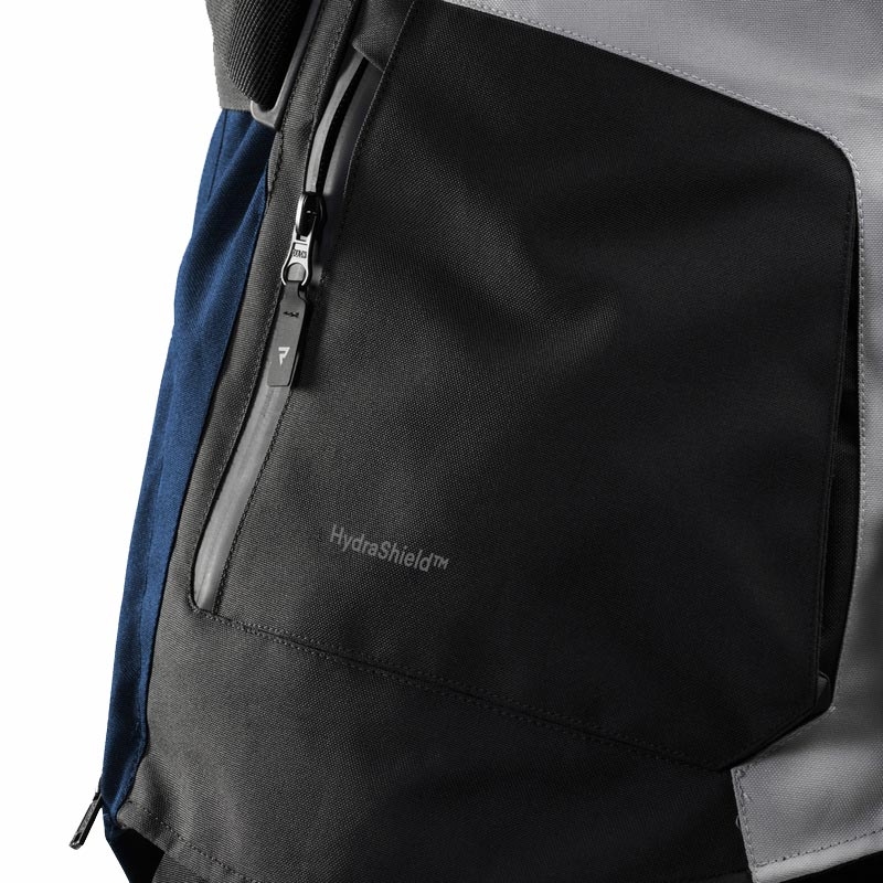 Rebelhorn Hiker IV motoros kabát világosszürke-kék-piros