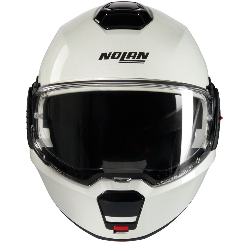 Nolan N120-1 Classico Nobile N-COM 320 hátrahajtható állú motoros bukósisak fehér