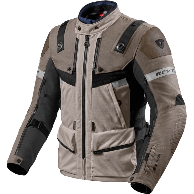 Revit Defender 3 GTX motoros kabát barna-fekete