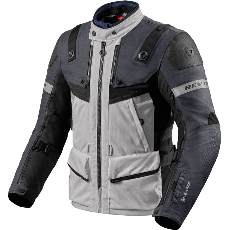 Revit Defender 3 GTX motoros kabát ezüst-szürke
