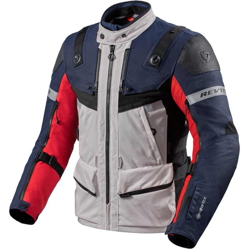 Revit Defender 3 GTX motoros kabát piros-kék