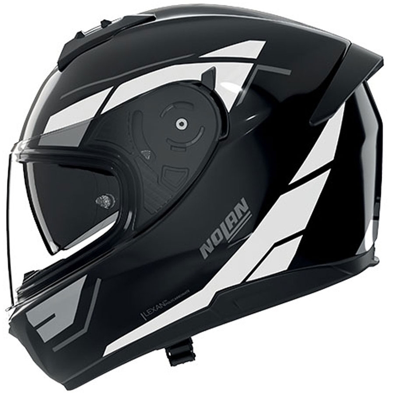 Nolan N60-6 Sincrono 353 zárt motoros bukósisak fekete-fehér