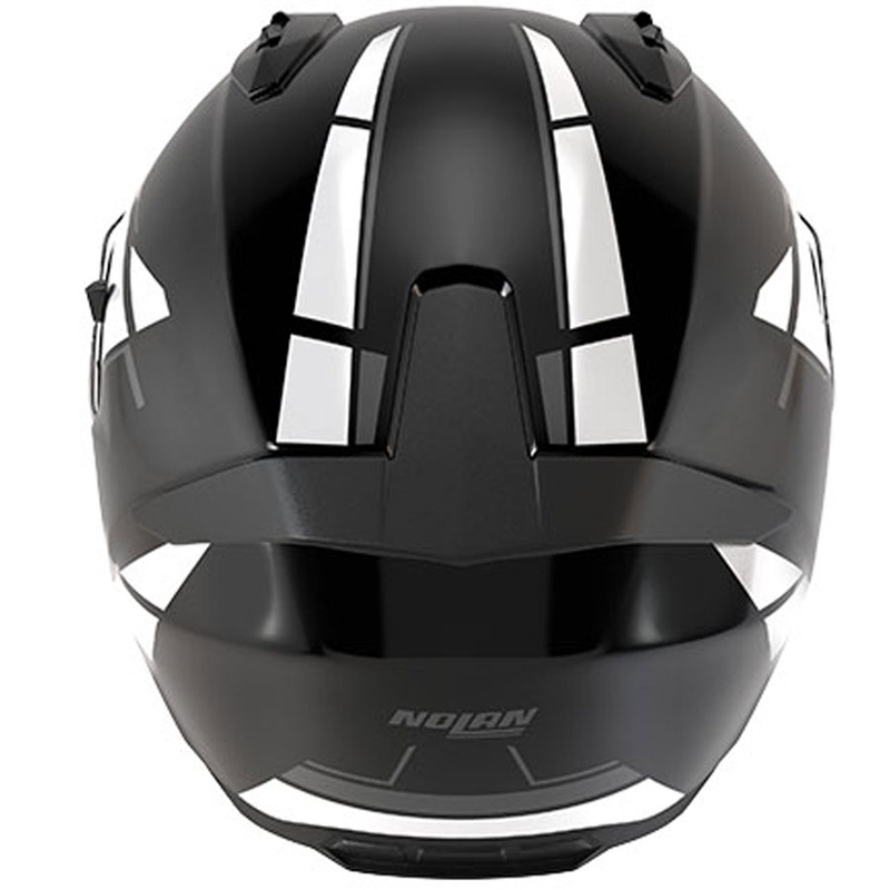 Nolan N60-6 Sincrono 353 zárt motoros bukósisak fekete-fehér