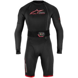 Alpinestars TECH-AIR®10 V2 légzsákrendszer fekete-piros-szürke