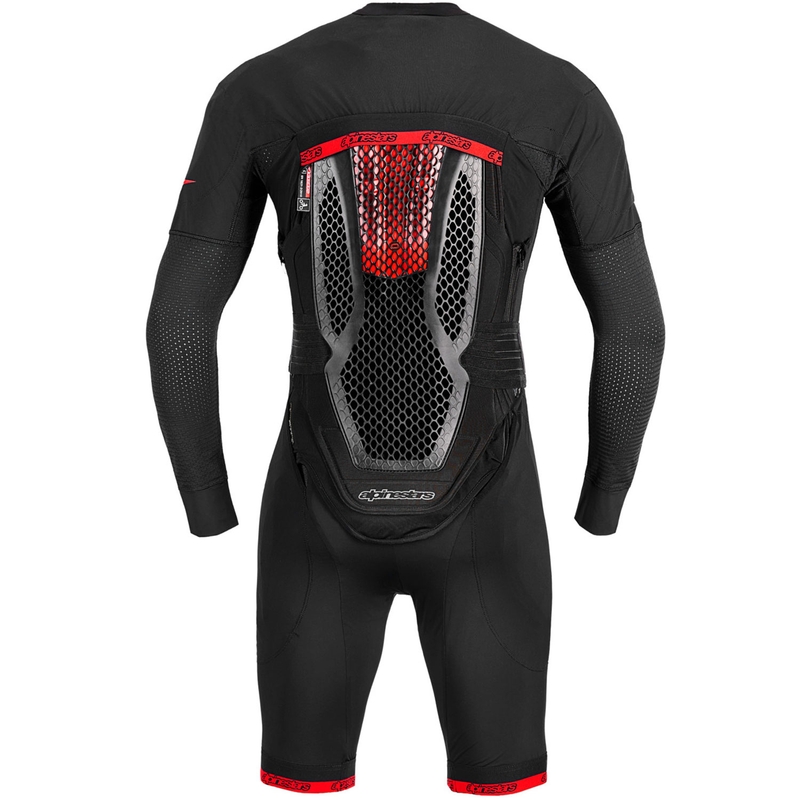 Alpinestars TECH-AIR®10 V2 légzsákrendszer fekete-piros-szürke