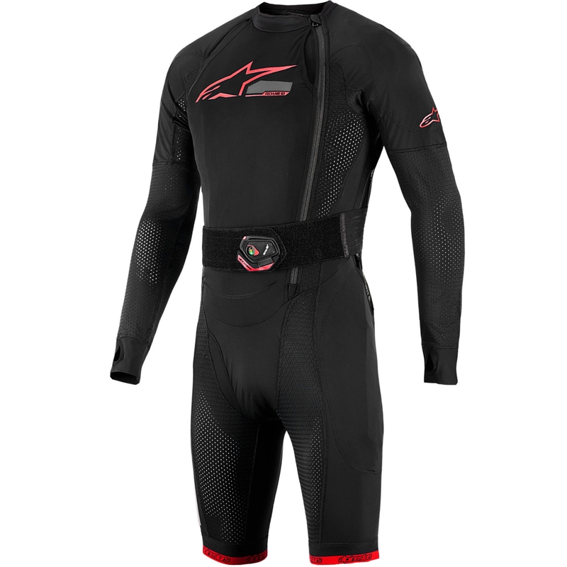 Alpinestars TECH-AIR®10 V2 légzsákrendszer fekete-piros-szürke