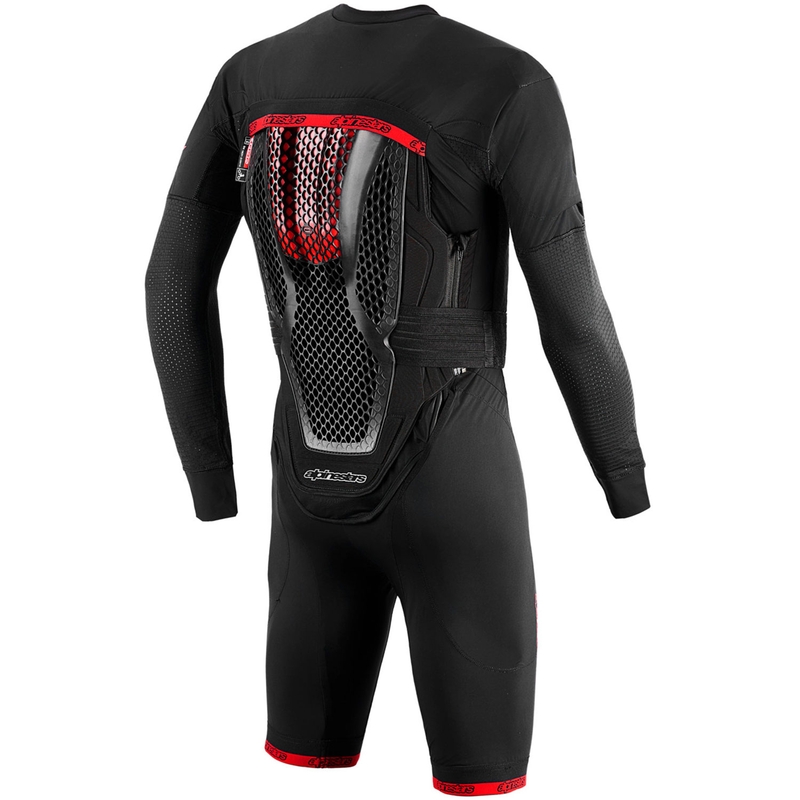 Alpinestars TECH-AIR®10 V2 légzsákrendszer fekete-piros-szürke