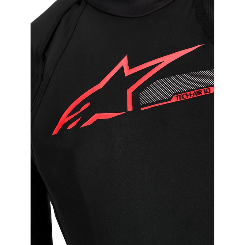 Alpinestars TECH-AIR®10 V2 légzsákrendszer fekete-piros-szürke