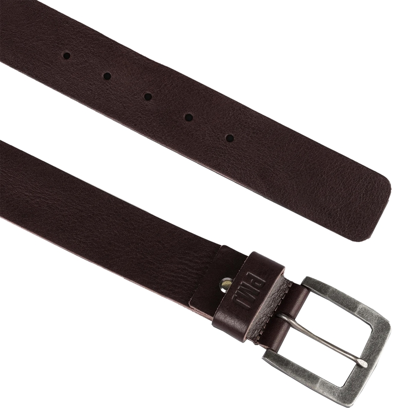 PMJ Leather Belt motoros bőröv barna kiárusítás