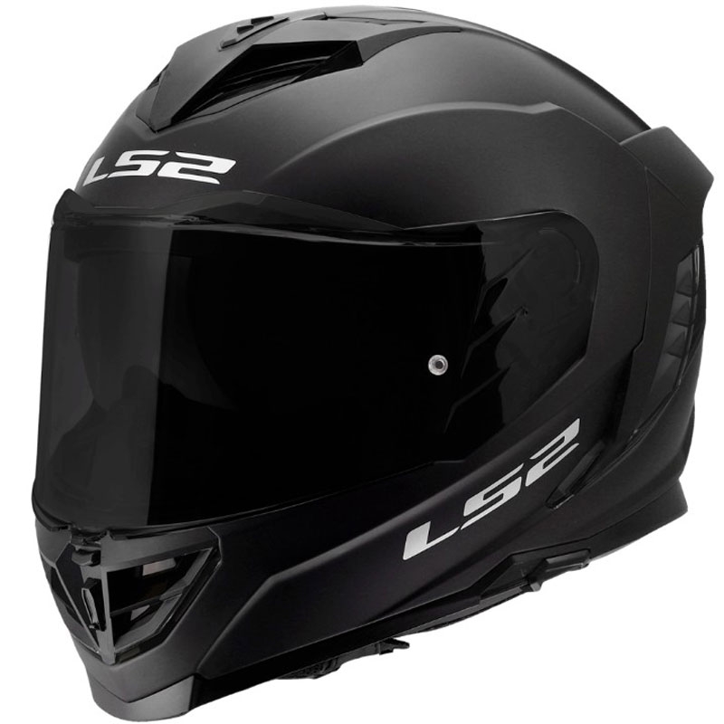 LS2 FF818 Storm III Solid zárt motoros bukósisak matt fekete