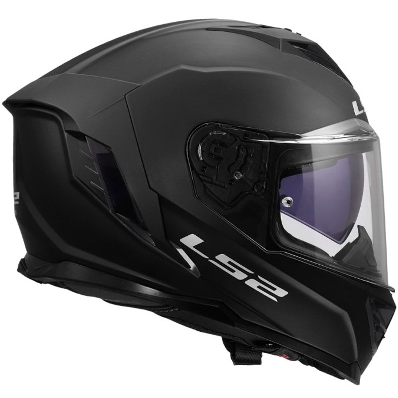 LS2 FF818 Storm III Solid zárt motoros bukósisak matt fekete